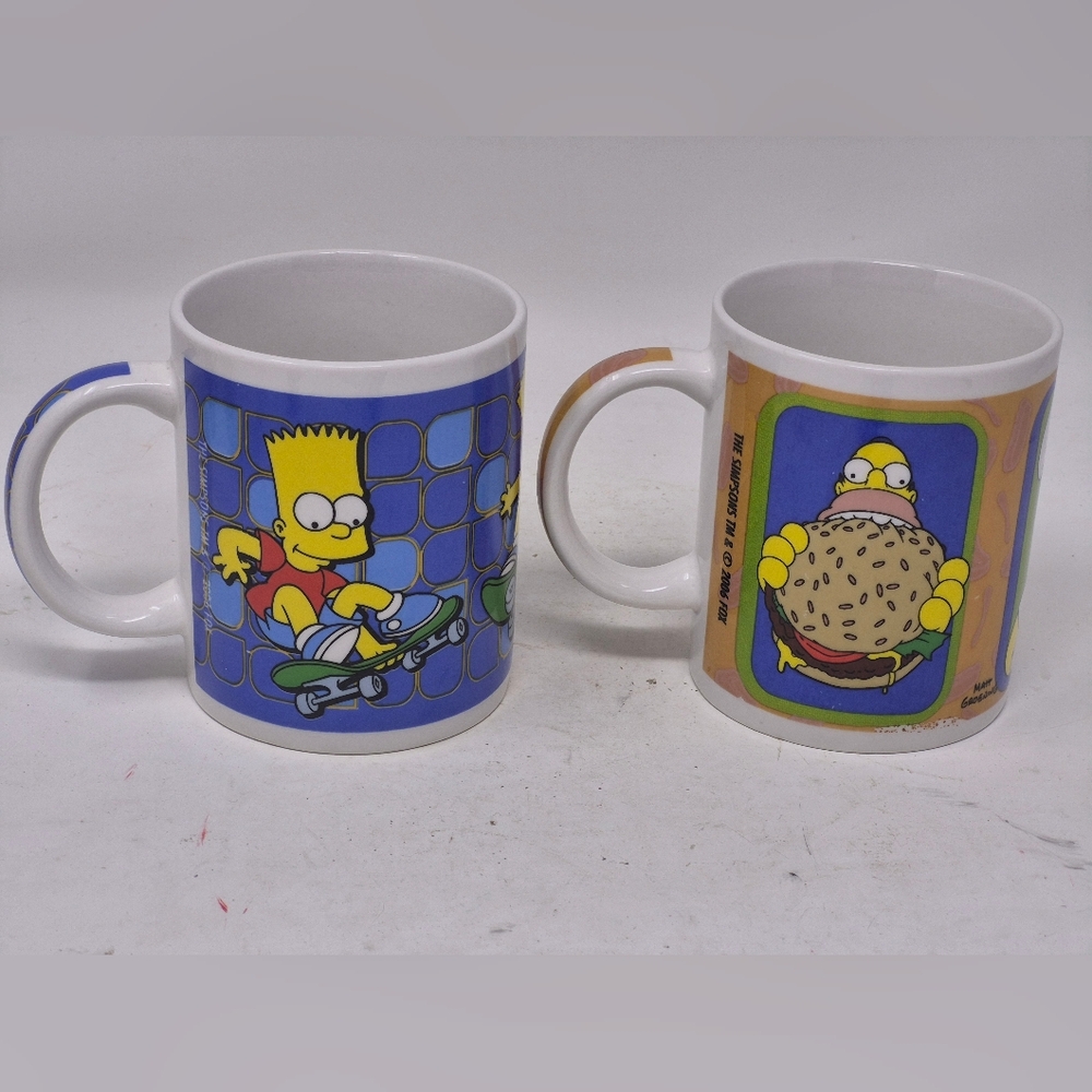 Homer And Bart Simpson Mugs